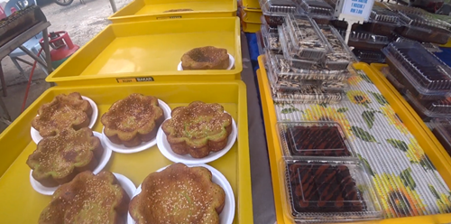 Kuih Bakar tersedap Lot 23, Gerai tepi jalan Uniten #TheGoodStuff