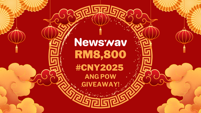 Image from: Post, Share, and Win: Join Newswav’s RM8,800 #CNY2025 Ang Pow Giveaway! 🧧✨