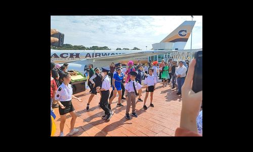 Coach Airways, World's First Coach Retail Concept Store in a Boeing747 at Melaka #TheGoodStuff