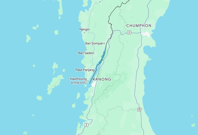 Image from: The Kra Land Bridge