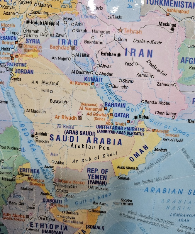 Image from: Israeli - Palestinian Conflict - The Houthis