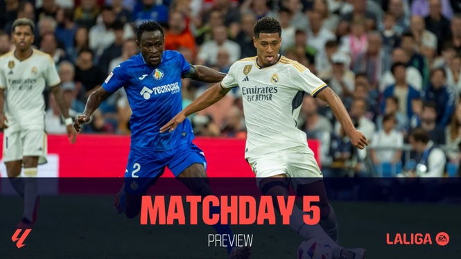 Image from: LALIGA EA SPORTS Matchday 5 preview: Club football returns with tricky tests for each of Spain’s title contenders