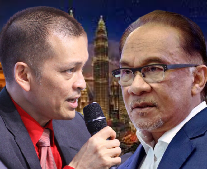 Image from: Anwar Berdolak Dalih Untuk Membantu Orang Melayu Dengan Mencabar Tun Dr Mahathir