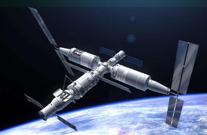 Image from: China Ingin Membesarkan Saiz Stesen Angkasa Tiangong