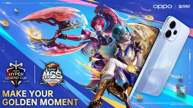 Image from: Saksikan Pusingan Akhir OPPO Hyper Legend Cup x MLBB Di One Utama