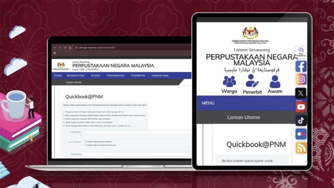 Perpustakaan Negara Perkenal Sistem Tempah Buku Secara Atas Talian Yang Kemudian Dihantar Ke Rumah