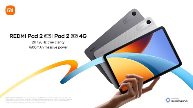 Image from: Redmi Pad 2 9.7″ Dilancarkan Di Malaysia Dengan Harga Bermula RM569