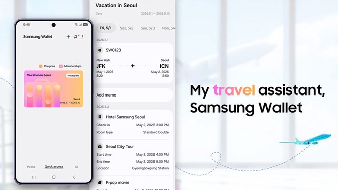 Image from: Ciri Trips Dalam Samsung Wallet Mengumpul Pelbagai Tiket, Pas dan Tempahan Perjalanan Setempat