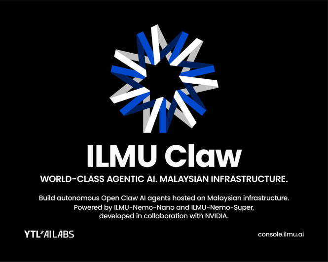 Image from: YTL AI Melancarkan ILMU Claw – Enjin Pembangunan Teknologi Agentik AI Tempatan
