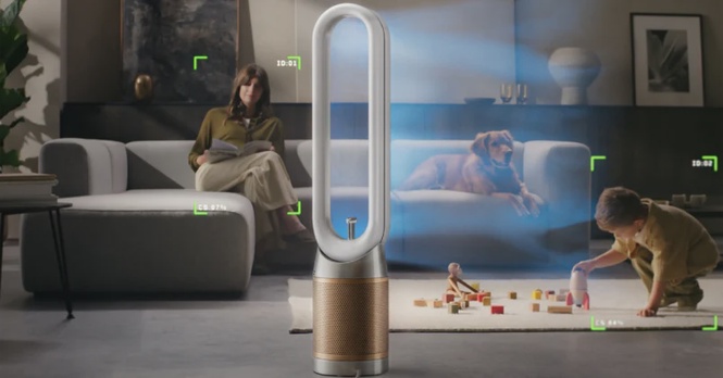Dyson Find+Follow Purifier Cool Boleh Menjejak Pergerakan Pengguna