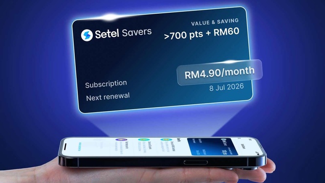 Setel Hadir Dengan Perkhidmatan Langganan Bulanan “Setel Savers” Pada Harga RM4.90 Sebulan