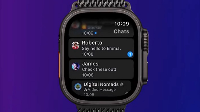 Telegram Kembali Dengan Aplikasi Rasmi Untuk Apple Watch