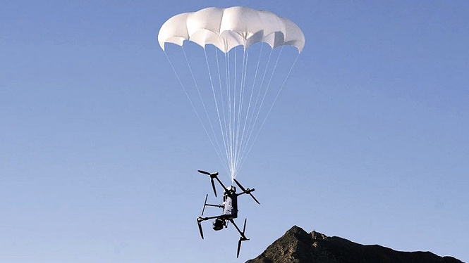 Payung Terjun DJI AP100 Parachute Untuk Dron Matrice 400 Diperkenalkan