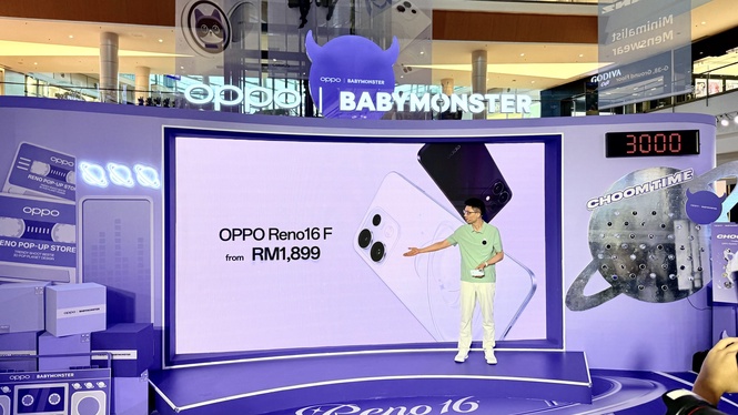 Oppo Reno16 Dan Reno16F Kini Ditawarkan Di Malaysia Bermula RM1899
