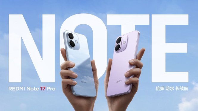 Redmi Note 17 dan 17 Pro Dilancarkan Dengan Skrin 7″ dan Bateri 9000 mAh