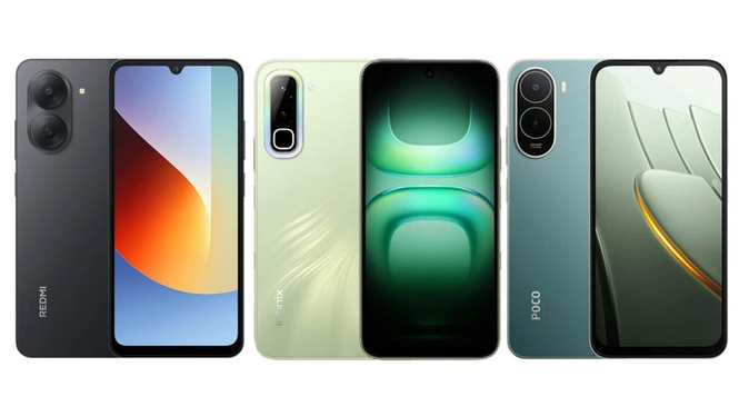 Image from: Perbandingan Redmi A7, Infinix Hot 70 dan Poco C81 Pro