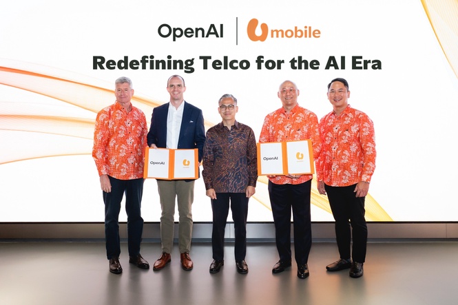 U Mobile Umum Kerjasama Strategik Dengan OpenAI – Ingin Menjadi Syarikat Telekomunikasi Dikuasakan AI