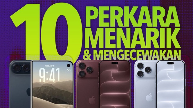 Image from: 10 Perkara Menarik & Mengecewakan iPhone 18 Pro dan iPhone Duo