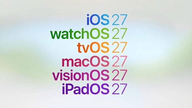 Image from: Kemaskini iOS 27, watchOS 27, iPadOS 27, visionOS 27, macOS 27 Golden Gate dan tvOS 27 Boleh Dimuat Turun