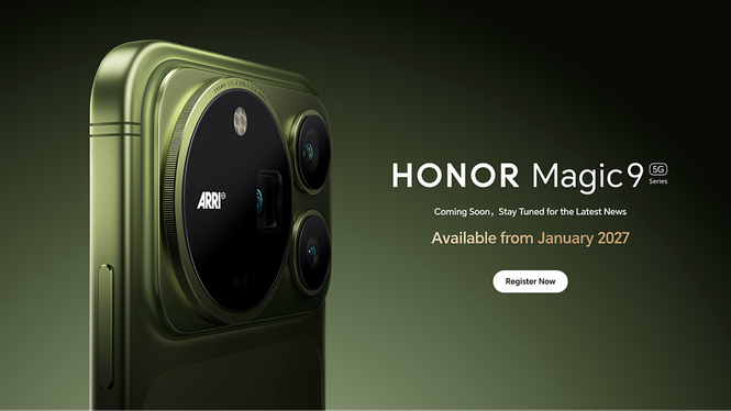 Image from: Siri Honor Magic9 Bakal Ke Pasaran Global Pada Januari 2027