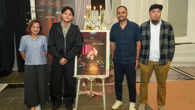 Rizky Febian Kembali Ke KL, Nadhif Basalamah Jadi Artis Jemputan Di Konsert Malam Rawan, Diorama