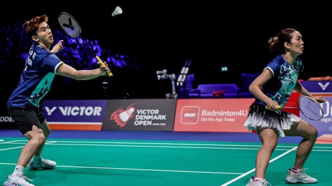 Terbuka Perancis: Pang Ron-Pei Jing ke suku akhir