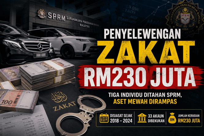 Image from: Penyelewengan Zakat 230 Juta oleh NGO – Kronologi Kes