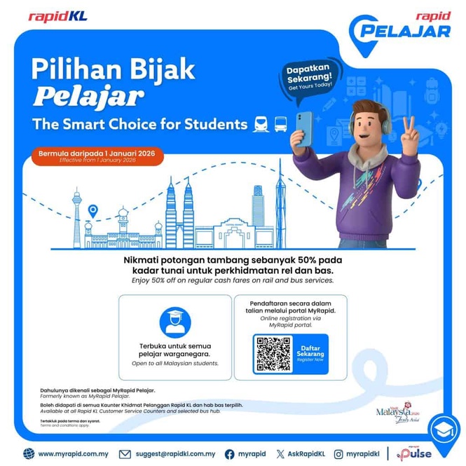 Image from: Kelebihan Student Card: Jimat Tambang, Wayang dan Langganan Digital