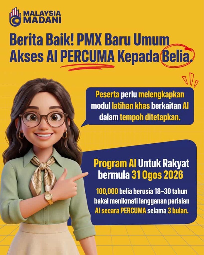 Perisian AI Percuma untuk Belia