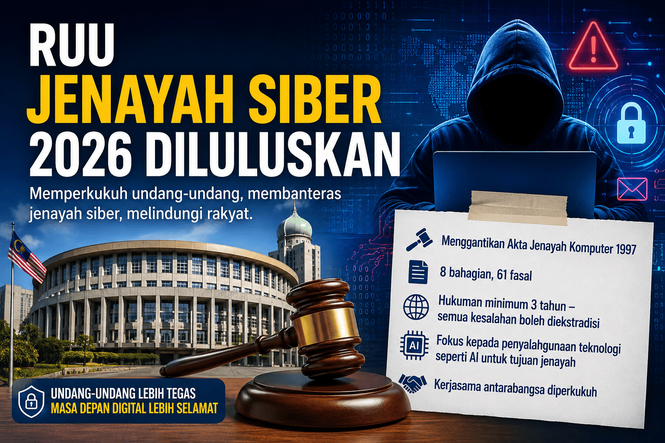 RUU Jenayah Siber 2026 Diluluskan! Ini Perubahan Besar Yang Rakyat Malaysia Perlu Tahu