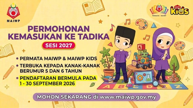 Image from: Tadika MAIWP: Permohonan Kemasukan Ke Tadika 2027