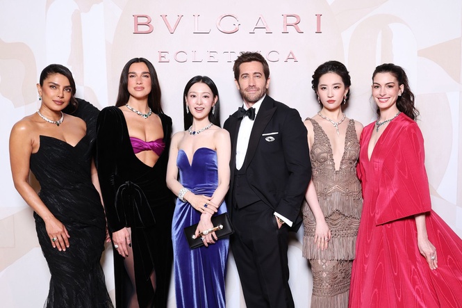 Image from: Kim Jiwon, Liu Yifei, Pia Wurtzbach And More Shine At Bvlgari’s Eclettica Launch In Milan