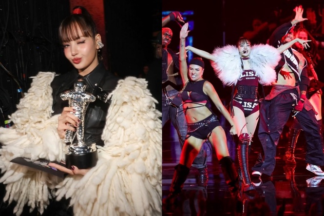 Image from: Baby I’m A Rockstar: Lisa’s Biggest Moments At The 2026 VMAs