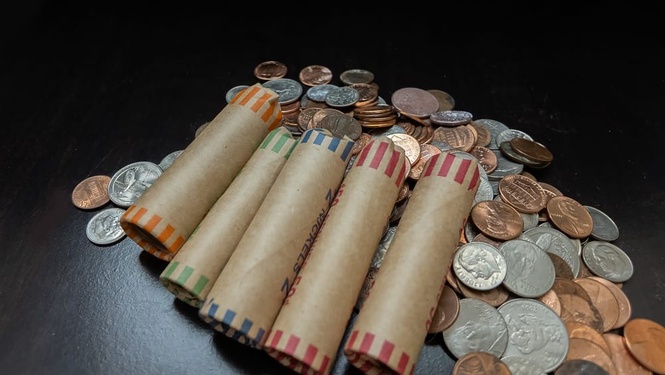 coin rolls