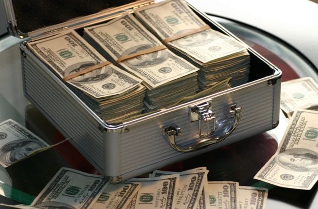 Huge Stash Of Cash