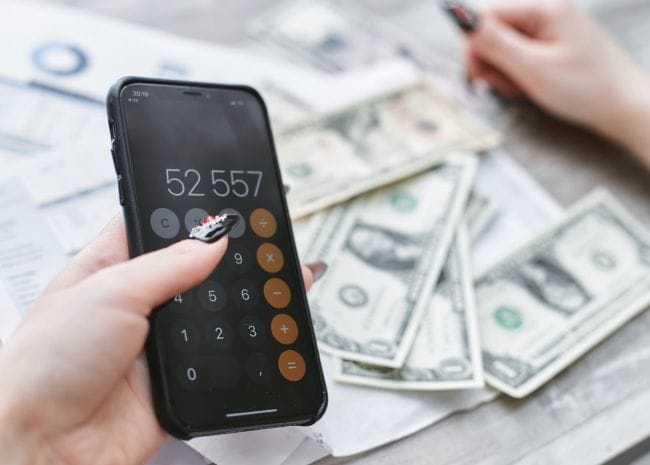 Young Woman Budgeting