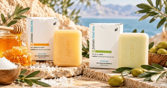 Dead Sea Honey and Olive Soap Still Life (1)