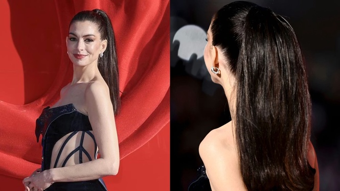Image from: Anne Hathaway Took Her Signature Snatched Look To New Heights At The Devil Wears Prada 2 Premiere