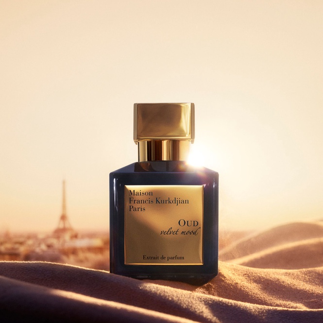 Image from: The New Maison Francis Kurkdjian OUD Velvet Mood Evokes a Warm and Fuzzy Feeling