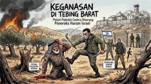 Image from: Keganasan di Tebing Barat: Petani Palestin Cedera Diserang Peneroka Haram Israel