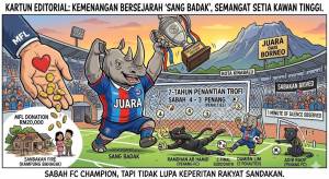 Image from: Sabah FC Julang Piala Cabaran, Tamatkan Kemarau Trofi Tujuh Tahun