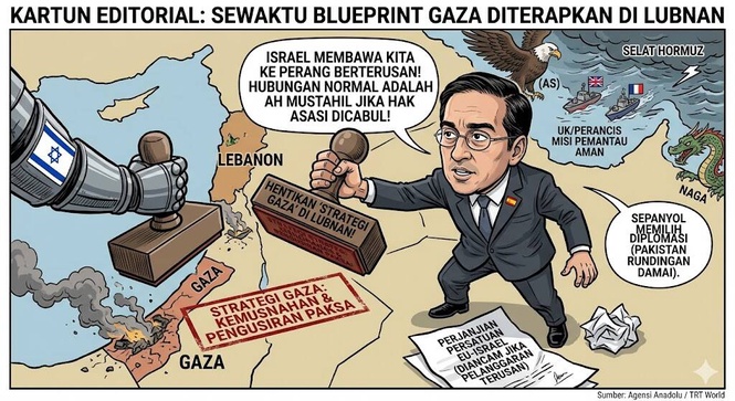 Image from: Israel Guna ‘Strategi Gaza’ di Lubnan: Sepanyol Beri Amaran Risiko Perang Berterusan