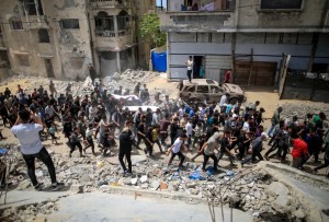 Image from: Gaza Terus Berdarah: Israel Bom Pusat Agihan Makanan, Ragut 4 Lagi Nyawa Biarpun Gencatan Senjata Berkuat Kuasa