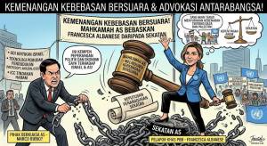 Image from: Kemenangan Kebebasan Bersuara: Mahkamah AS Gantung Sekatan Terhadap Pelapor Khas PBB Francesca Albanese