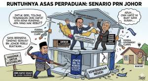 Image from: PRN Johor: Anwar Berhasrat Runding Dengan Presiden UMNO Isu Agihan Kerusi