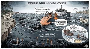 Image from: 23 Pendatang Indonesia Diselamatkan, 14 Masih Hilang Dalam Insiden Bot Karam di Pulau Pangkor