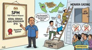 Image from: SPM Kekal Sebagai Syarat Wajib Kemasukan ke IPTA Melalui UPU Online