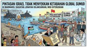 Image from: Armada Global Sumud Tiba di Marmaris Selepas Dipintas Israel; Siasatan Jenayah Dilancarkan