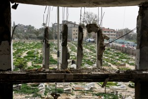 Image from: Israel Musnahkan Tanah Perkuburan Pasukan Pengaman Kanada di Gaza