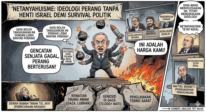 Image from: ‘Netanyahuisme’ — Ideologi di Sebalik Perang Tanpa Henti Israel Demi Kelangsungan Politik Benjamin Netanyahu
